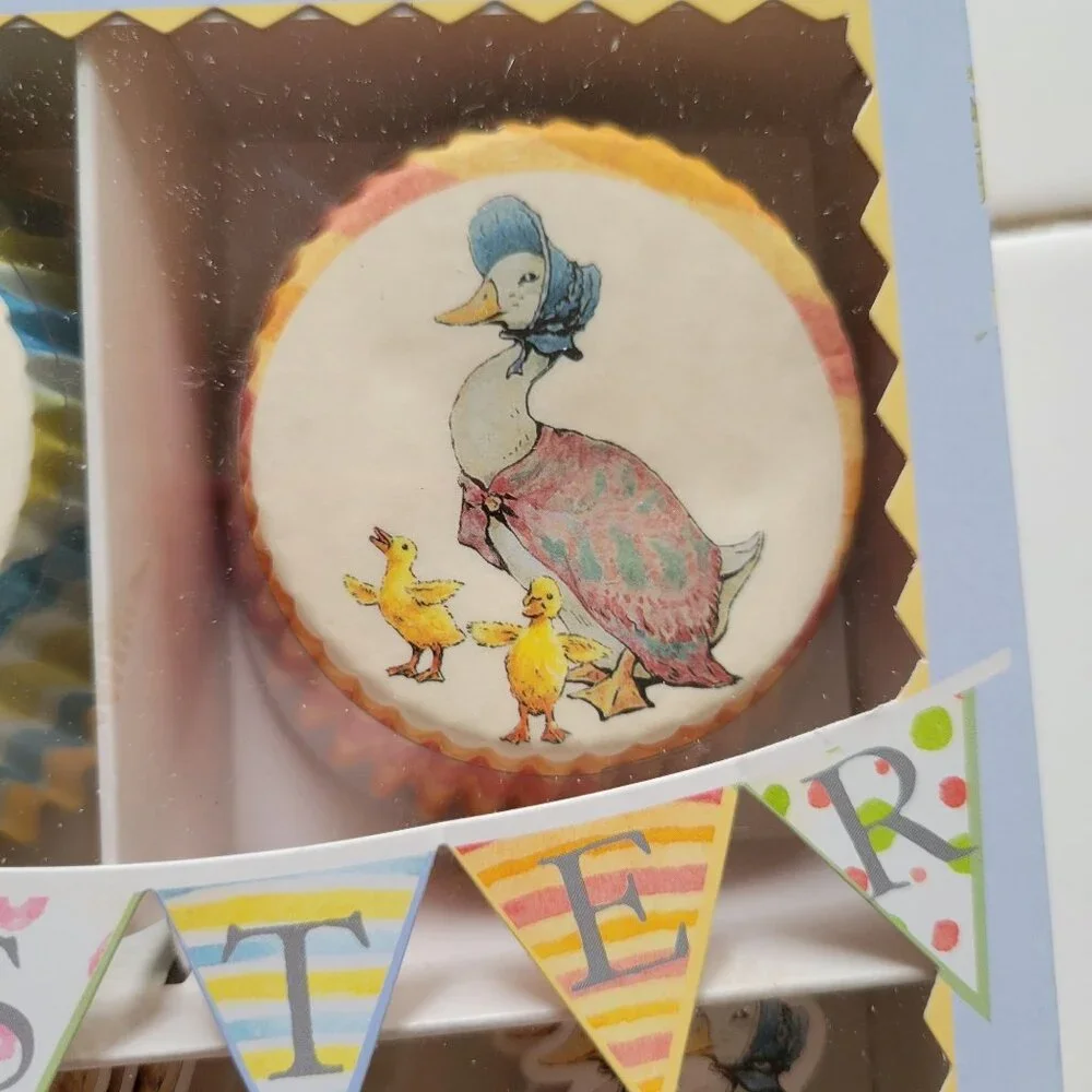 Peter Rabbit Easter Cupcake Kit By Beatrix Potter 24 Cupcake Cases Spring Party